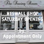 Heswall Shop – Saturday Opening from 1st July